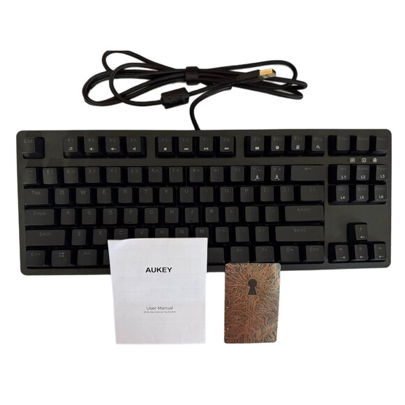 AUKEY TKL Mechanical Gaming Keyboard KM-G14 NEW - Picture 1 of 5